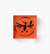 Magisk duck icon brand logo Acrylic Block