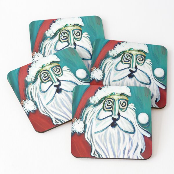 Item preview, Santa Claus in the style of Expressionism #7 designed and sold by OddUnderground.