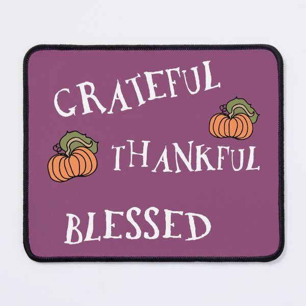 Item preview, Gratful thankful blessed gift for Thanksgiving Day designed and sold by Magic-Offers.