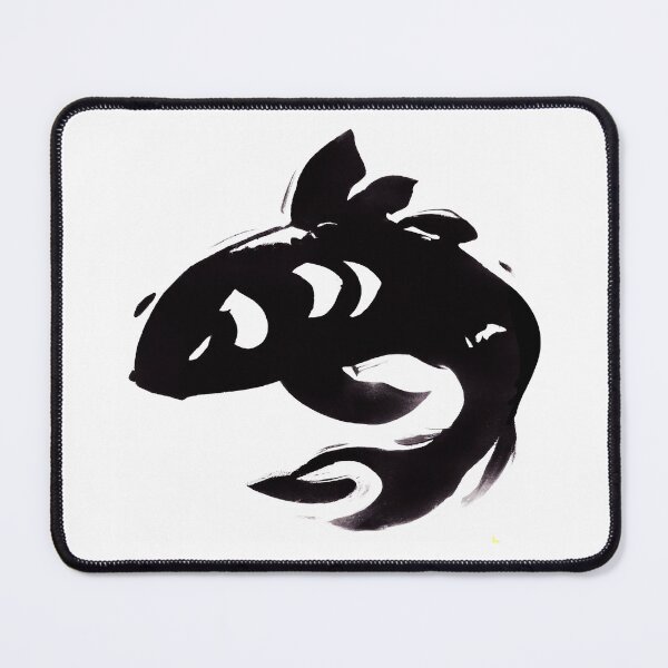 Item preview, Black Fish Ukiyo-e Style designed and sold by PrintPortal.