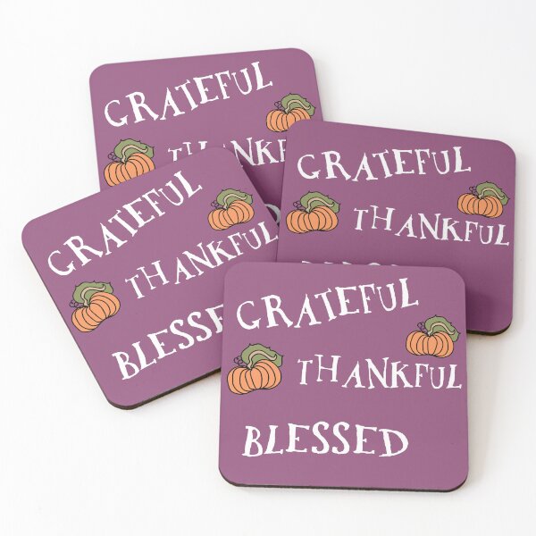 Item preview, Gratful thankful blessed gift for Thanksgiving Day designed and sold by Magic-Offers.