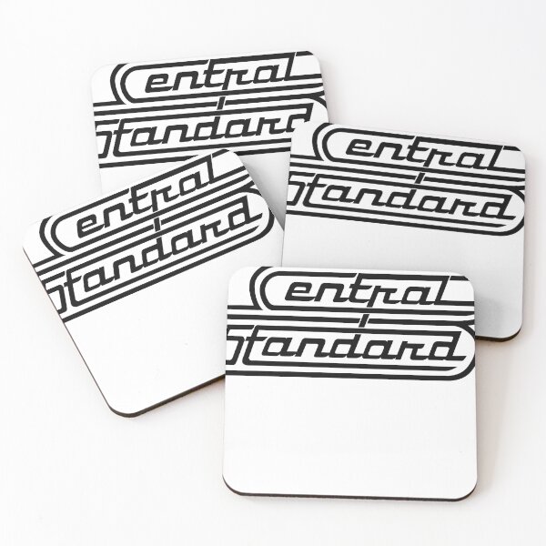 Item preview, Central Standard Black Outline Logo on Clear Background designed and sold by Frank Hamlin.