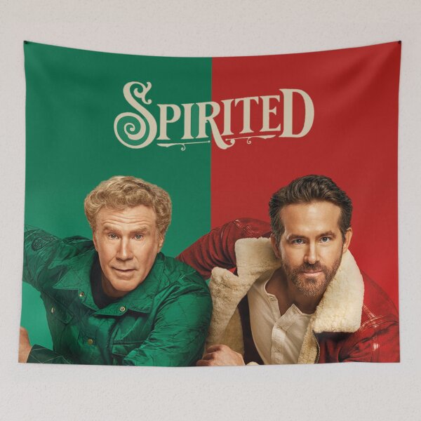 Item preview, Spirited Christmas poster designed and sold by TaylorsGallery.