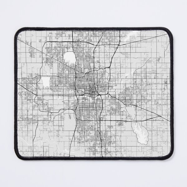 Item preview, Oklahoma City Map of the USA - Light designed and sold by deMAP.