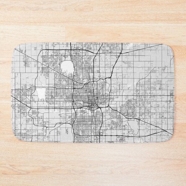 Item preview, Oklahoma City Map of the USA - Light designed and sold by deMAP.
