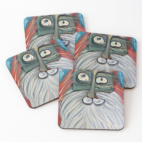 Item preview, Santa Claus in the style of Expressionism #8 designed and sold by OddUnderground.