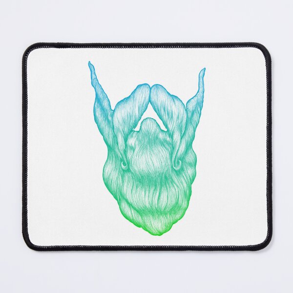 Item preview, Turquoise Beard designed and sold by Graffitidesign.