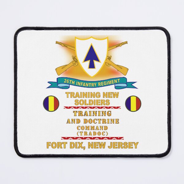 Item preview, Army - 26th Infantry Regiment - DUI w Br - Ribbon - TOP - Ft Dix w TRADOC  X 300 designed and sold by Military Insignia Products.