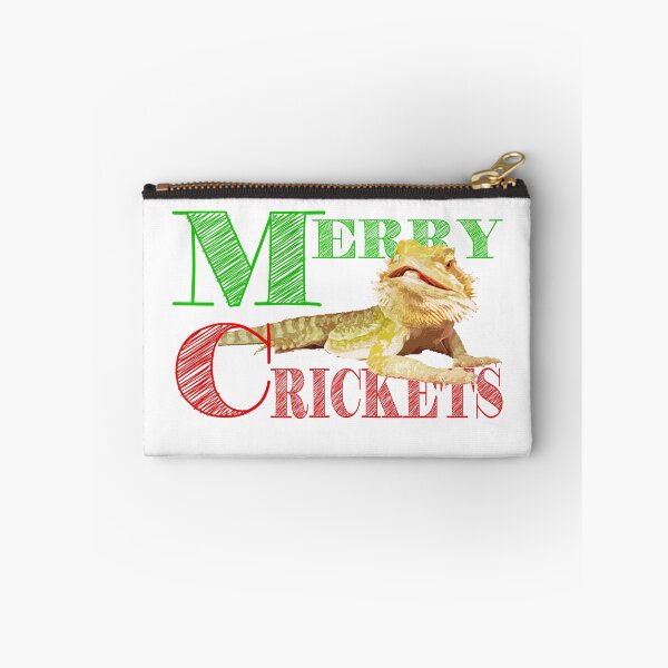 Item preview, Merry Crickets Bearded Dragon Christmas Shirt Holiday Tee designed and sold by AlphaMoon.