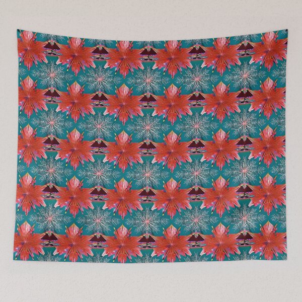 Item preview, Hawaiian Christmas Garland Pattern designed and sold by ZenEverAI.