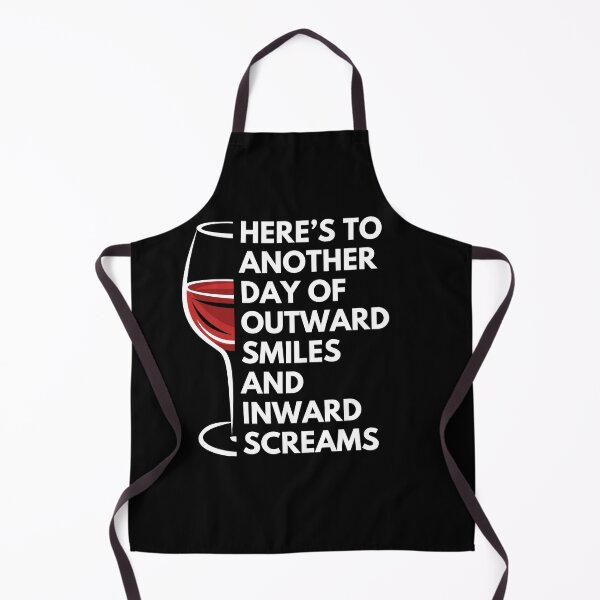 Item preview, Here’s to another day of outward smiles and inward screams - Witty Quotes | Funny Sarcastic Sayings | Sassy and Witty Sayings designed and sold by FitBeast.
