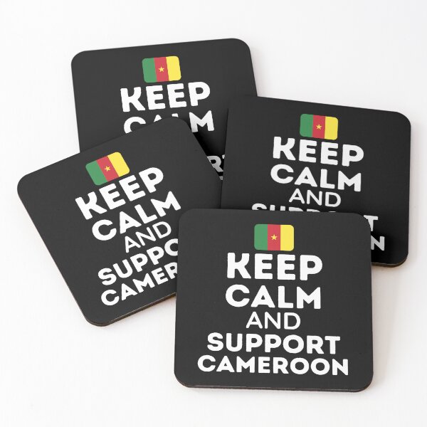 Item preview, Keep Calm And Support Cameroon | Football World Cup designed and sold by BopleDesigns.