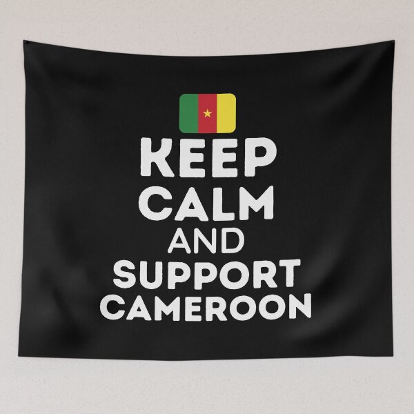 Item preview, Keep Calm And Support Cameroon | Football World Cup designed and sold by BopleDesigns.