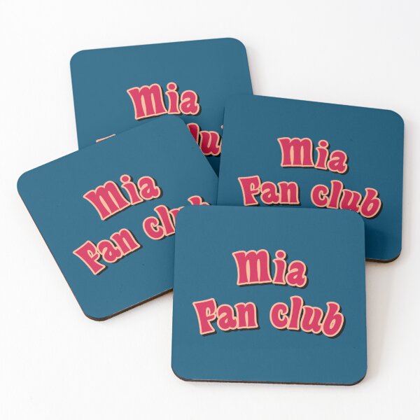 Item preview, Mia fan club designed and sold by BernardRoy.