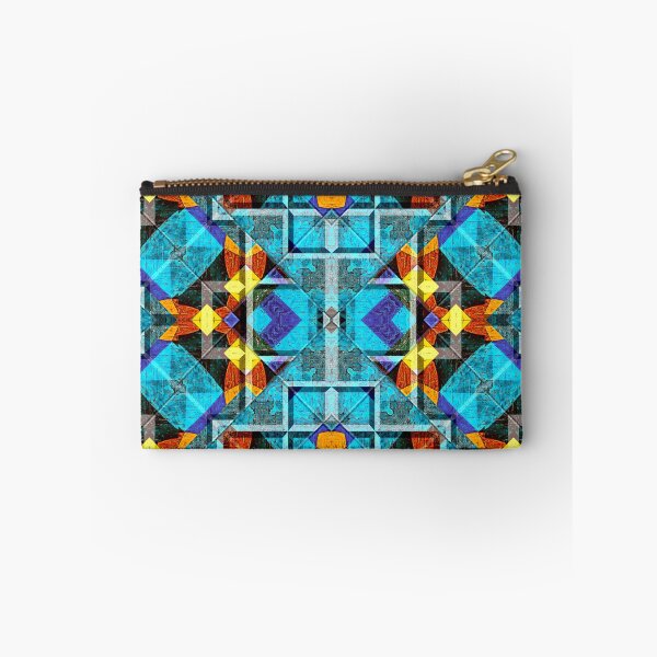 Item preview, POWERFUL LUMINOUS RADIAL COSMIC LABYRINTH PATCHWORK -  SPIRITUAL AWAKENING CUBIC GEOMETRIC ART PATTERN IN DEEP* designed and sold by Ralek.