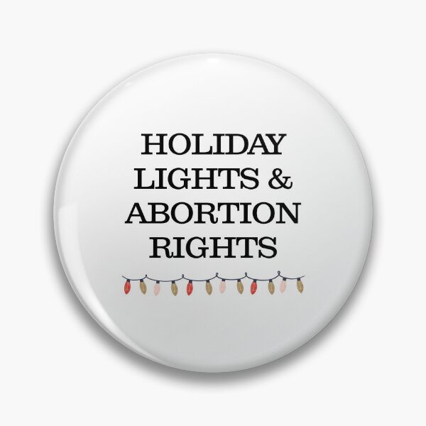 Item preview, Holiday lights and abortion rights designed and sold by Inferna-Love Creations.
