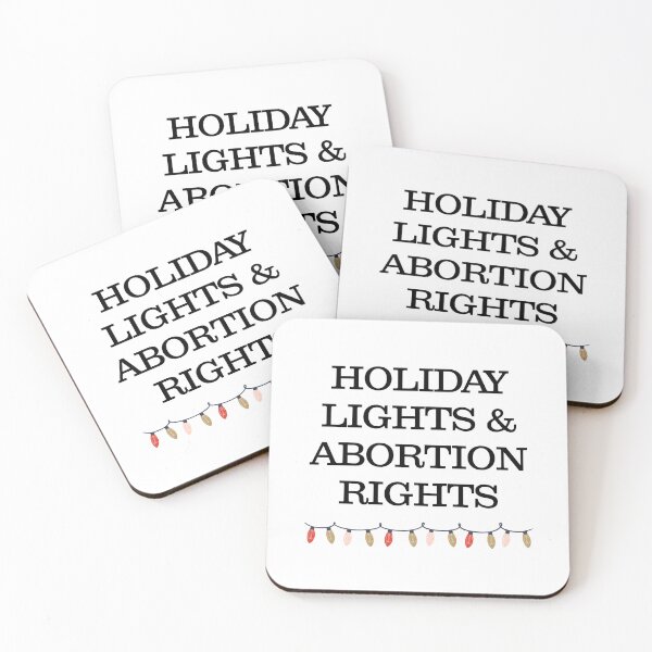 Item preview, Holiday lights and abortion rights designed and sold by Inferna-Love Creations.
