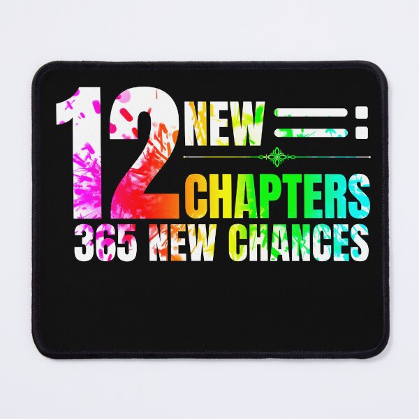 Item preview, 12 New Chapters 365 New Chances - Happy 2023 designed and sold by Kasraouishop.