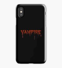 Vampire iPhone Case