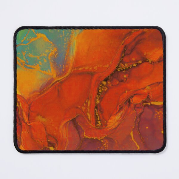 Item preview, Orange and Teal Abstract Art designed and sold by ELDigitals.