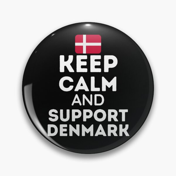 Item preview, Keep Calm And Support Denmark | Football World Cup designed and sold by BopleDesigns.