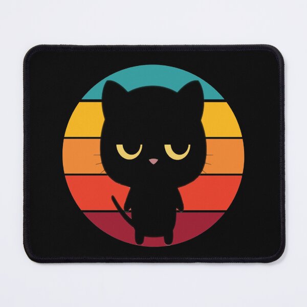 Item preview, Cute cat looking at sunset funny gifts 3 designed and sold by Drawix.