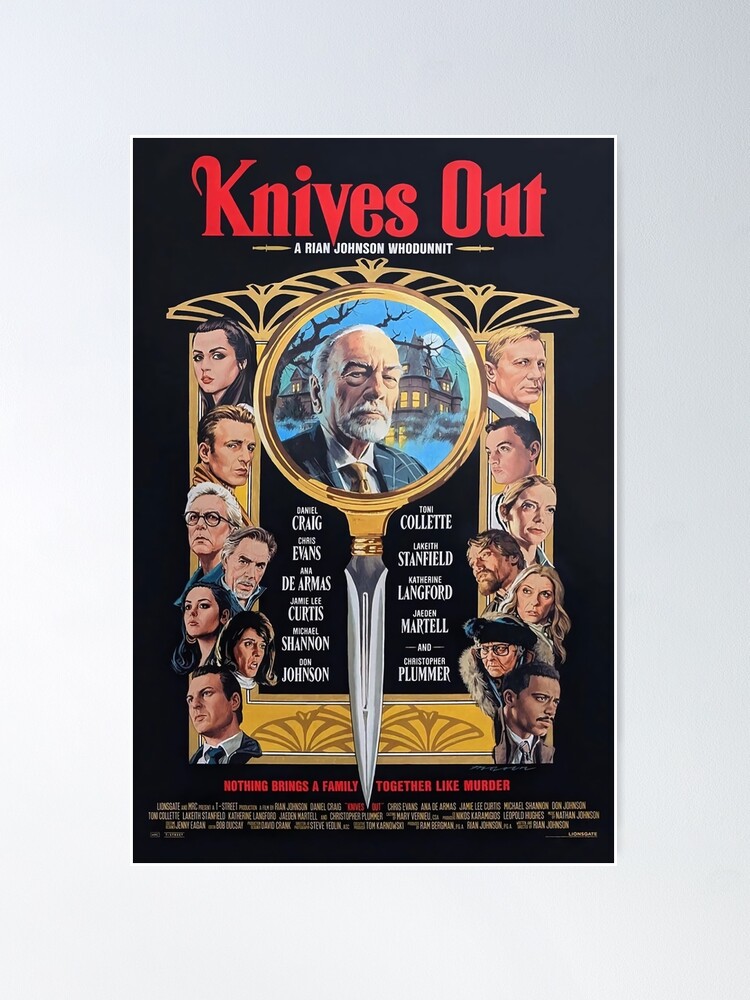  Knives Out : Jamie Lee Curtis, Daniel Craig, Chris