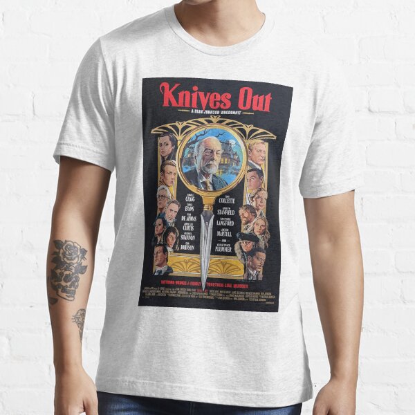 "Knives Out Cast Characters " Tshirt for Sale by amymullinsML Redbubble retro tshirts