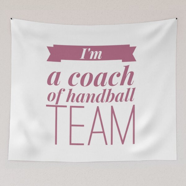 Item preview, I am a coach of handball team designed and sold by Hammy97.