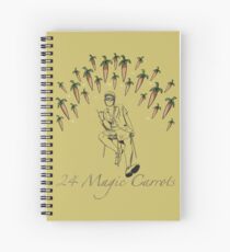 24 Magic Carrots Spiral Notebook