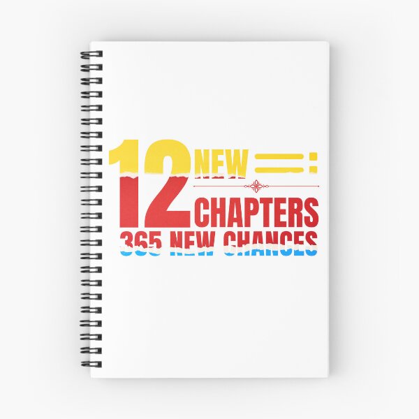 Item preview, 12 New Chapters 365 New Chances - Happy 2023 designed and sold by Kasraouishop.
