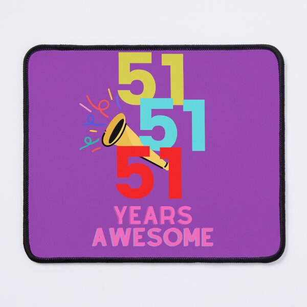 Item preview, 51 YEARS AWESOME  designed and sold by starfishstuff.