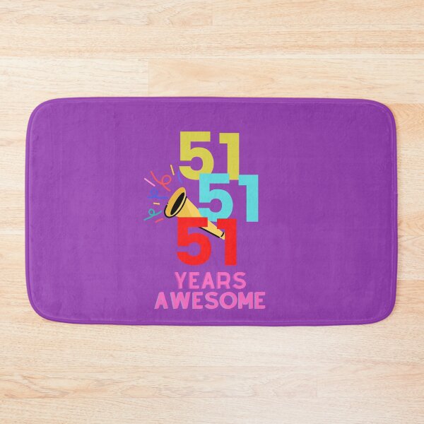 Item preview, 51 YEARS AWESOME  designed and sold by starfishstuff.