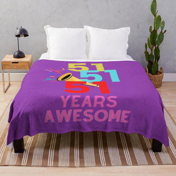 Item preview, 51 YEARS AWESOME  designed and sold by starfishstuff.