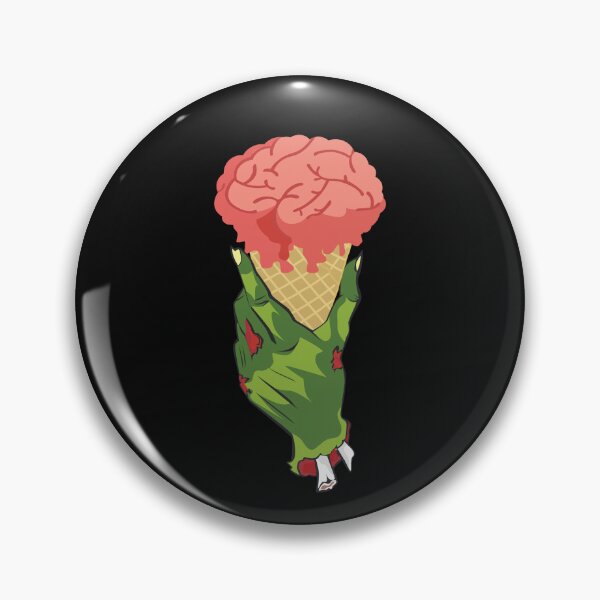 Item preview, Zombie hand ice cream brain designed and sold by Goodthings99.