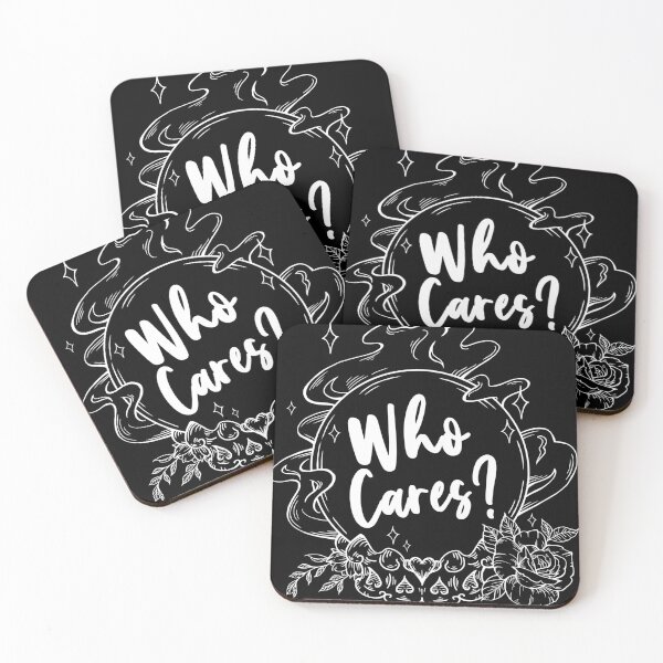 Item preview, Who cares? designed and sold by Vadkiria.