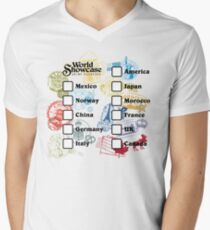 Drink Around the World - EPCOT Passport Men's V-Neck T-Shirt