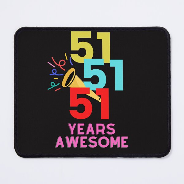 Item preview,  51 YEARS AWESOME DAD designed and sold by starfishstuff.