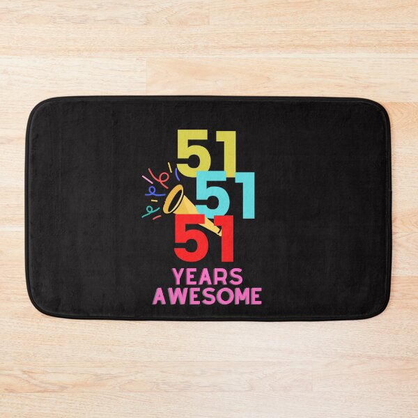 Item preview,  51 YEARS AWESOME DAD designed and sold by starfishstuff.