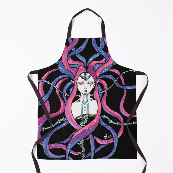 Artikelvorschau, Cyberpunk-Medusa entworfen und verkauft von Oniroiatlier.