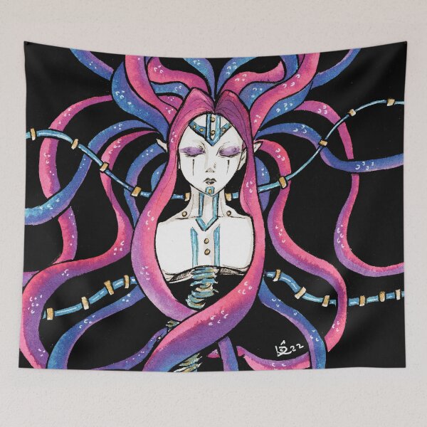 Item preview, Cyberpunk Medusa designed and sold by Oniroiatlier.