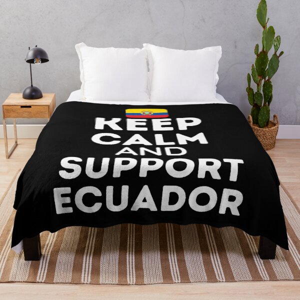 Item preview, Keep Calm And Support Ecuador | Football World Cup designed and sold by BopleDesigns.