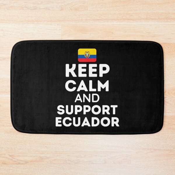 Item preview, Keep Calm And Support Ecuador | Football World Cup designed and sold by BopleDesigns.