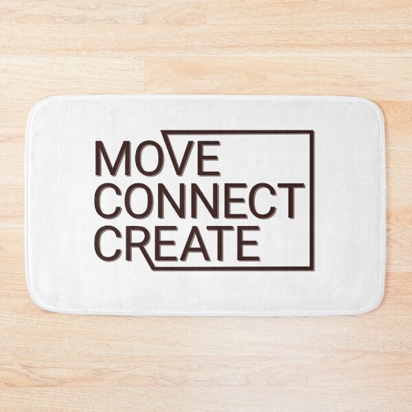 Item preview, MOVE CONNECT CREATE - Dark Sienna designed and sold by WietskeWelten.