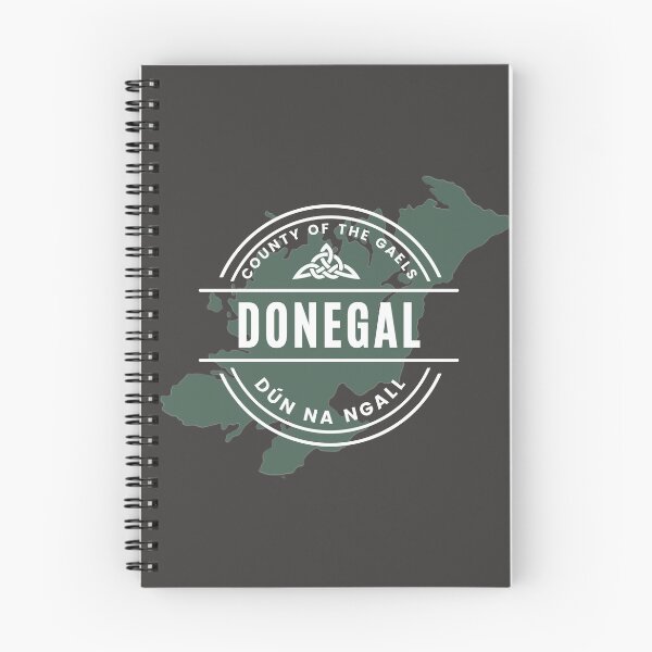 Item preview, County Donegal Map designed and sold by TrueCelt.