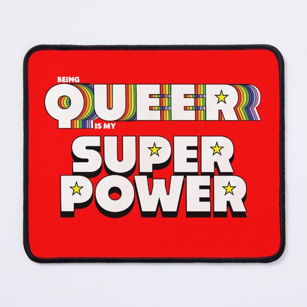 Item preview, Being Queer is my Superpower designed and sold by Love, Burty X.