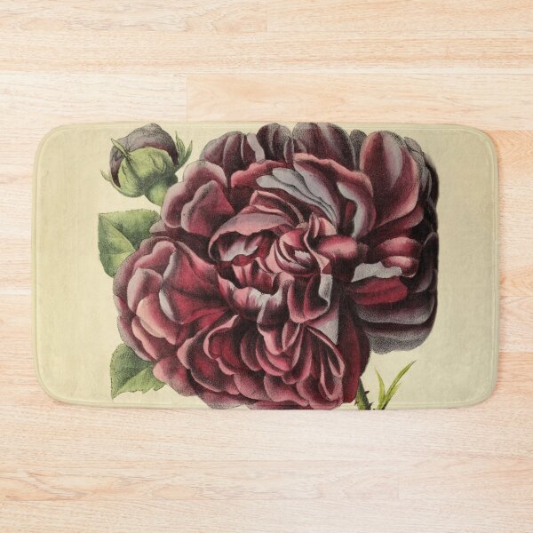 Item preview, Vintage Rose Genie De Chateaubriand Horticultural review (1850) designed and sold by ptMaker.