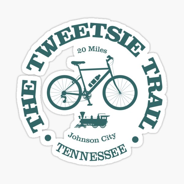 Item preview, Tweetsie Trail (cycling) designed and sold by curranmorgan.