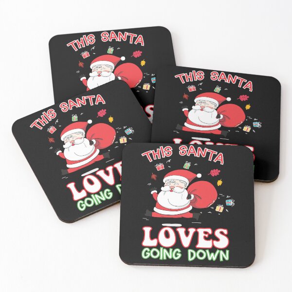 Item preview, This Santa Loves Going Down Classic T-Shirt Gift Idea designed and sold by Achrafilla1.