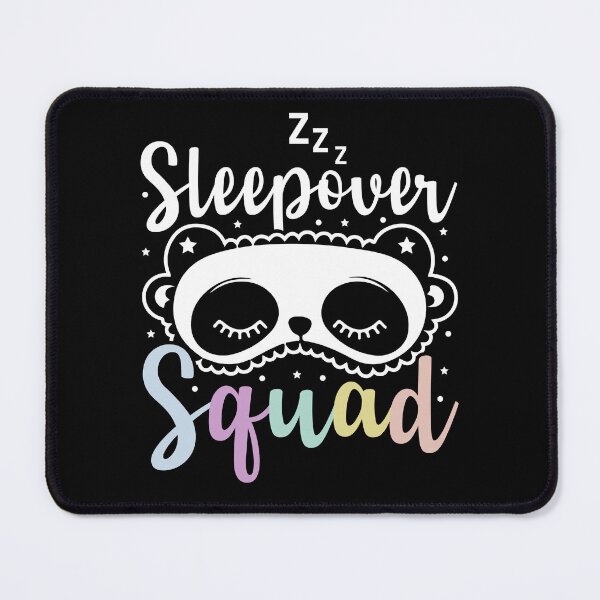 Item preview, Funny Sleepover Squad Party Panda Sleeping Nails And Makeup  designed and sold by Best Designer.